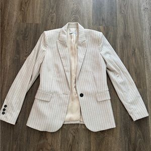 Mango womens pinstripe suit blazer size 6